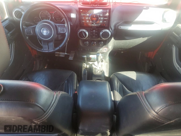 2016 Jeep Wrangler Unlimited Rubicon with VIN 1C4BJWFGXGL183011, listed as a Copart auction lot 42310535 with 165,227 mi miles and Salvage title. Bid and sale history available at DreamBid. Image 8.