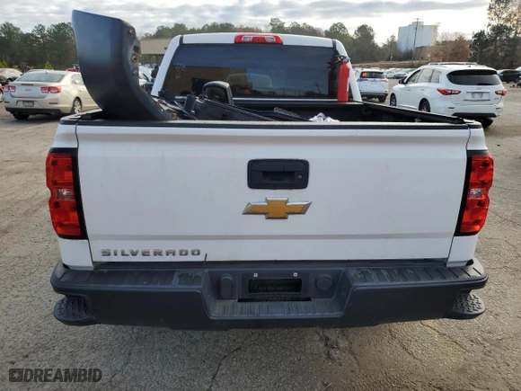 2018 Chevrolet Silverado 1500 Work Truck with VIN 3GCPCNEHXJG232913, listed as a Copart auction lot 84373534 with 68,624 mi miles and Clean Title. Bid and sale history available at carsss.com. Image 6.