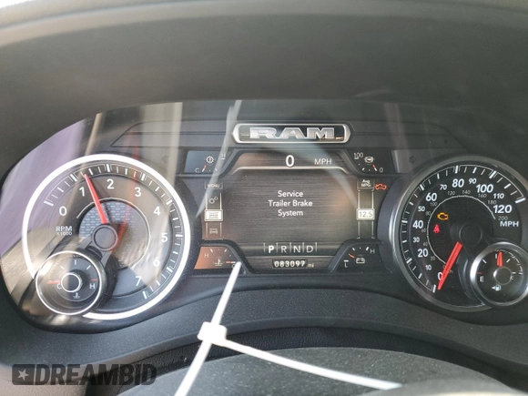 2020 Ram 2500 Big Horn с VIN 3C6UR5DJ8LG267126, выставлен на аукционе Copart как лот 70860424 с пробегом 83 097 миль миль и Списание • Salvage title. История ставок и продаж доступна на DreamBid. Изображение 9.