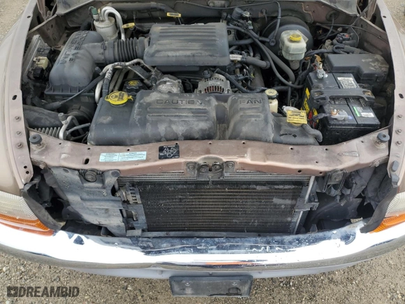 2000 Dodge Dakota Sport with VIN 1B7GG22N0YS701801, listed as a Copart auction lot 80586704 with 208,181 mi miles and Clean Title. Bid and sale history available at carsss.com. Image 11.