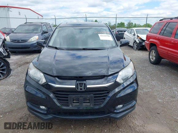 2016 Honda HR-V EX with VIN 3CZRU6H56GM746775, listed as a IAAI auction lot 42144788 with 64,830 mi miles and . Bid and sale history available at DreamBid. Image 12.