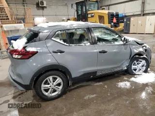 2021 Nissan Kicks S with VIN 3N1CP5BV6ML528491, listed as a Copart auction lot 88546405 with 66,188 mi miles and Salvage Title. Bid and sale history available at carsss.com. Image 3.