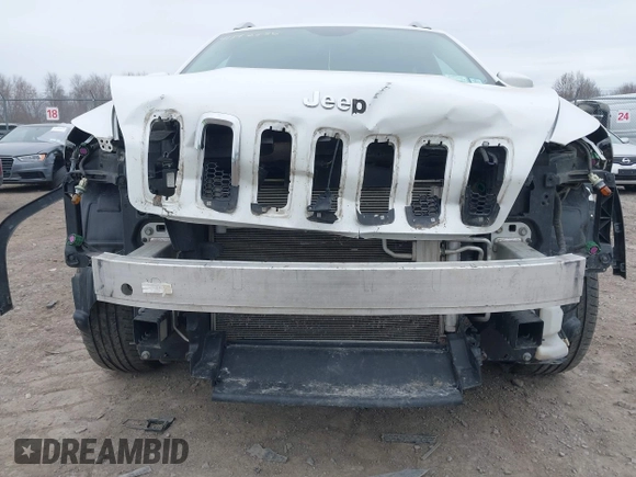 2018 Jeep Cherokee Latitude Plus with VIN 1C4PJMLBXJD598592, listed as a IAAI auction lot 41892635 with 145,031 mi miles. Bid and sale history available at carsss.com. Image 6.