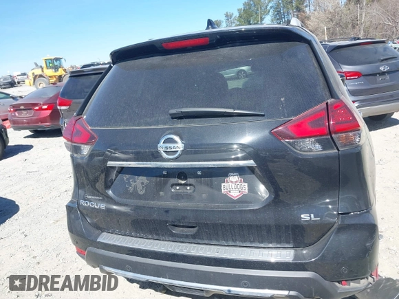 2019 Nissan Rogue SL with VIN 5N1AT2MT6KC706074, listed as a IAAI auction lot 41701145 with 70,116 mi miles and . Bid and sale history available at DreamBid. Image 16.