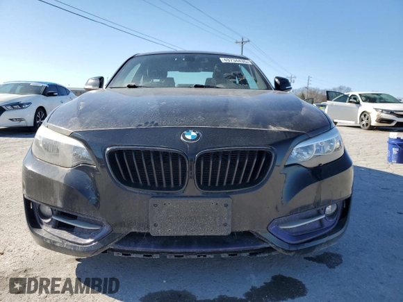 2016 BMW 2 Series 228i xDrive with VIN WBA1G9C55GV726300, listed as a Copart auction lot 49734435 with 55,425 mi miles and Clean title. Bid and sale history available at DreamBid. Image 5.