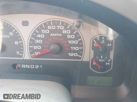 2008 Ford F-150 XLT with VIN 1FTPW14V98FB55518, listed as a IAAI auction lot 41803124 with 261,845 mi miles. Bid and sale history available at carsss.com. Image 7.