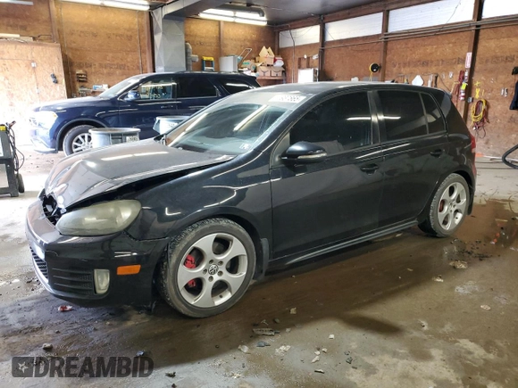 2010 Volkswagen GTI z VIN WVWGV7AJ2AW312660, wystawiony jako Copart lot #60937865 z przebiegiem 120 101 mil mil oraz Szkoda całkowita • Salvage title. Historia ofert i sprzedaży dostępna na DreamBid. Obrazek 1.