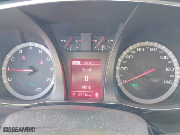 2013 GMC Terrain SLE with VIN 2GKALSEKXD6162303, listed as a IAAI auction lot 41805884 with 122,216 mi miles. Bid and sale history available at carsss.com. Image 7.