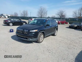 2014 Jeep Cherokee Limited with VIN 1C4PJLDB3EW279196, listed as a IAAI auction lot 41800887 with 114,542 mi miles. Bid and sale history available at carsss.com. Image 17.