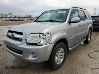 2006 Toyota Sequoia SR5 with VIN 5TDBT44AX6S272135, listed as a Copart auction lot 51696105 with 273,936 mi miles and Salvage Title. Bid and sale history available at DreamBid. Image 1.