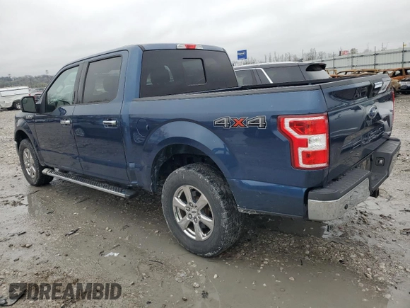 2018 Ford F-150 XL with VIN 1FTEW1EG1JKE92785, listed as a Copart auction lot 51144035 with 82,193 mi miles and Salvage Title. Bid and sale history available at carsss.com. Image 2.