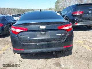 2013 Kia Optima Hybrid EX with VIN KNAGM4AD0D5039561, listed as a IAAI auction lot 41760837 with 1 mi miles. Bid and sale history available at carsss.com. Image 16.