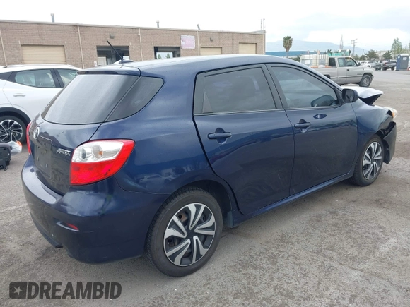 2009 Toyota Matrix with VIN 2T1KU40E59C115762, listed as a IAAI auction lot 42139583 with 184,545 mi miles and . Bid and sale history available at DreamBid. Image 4.