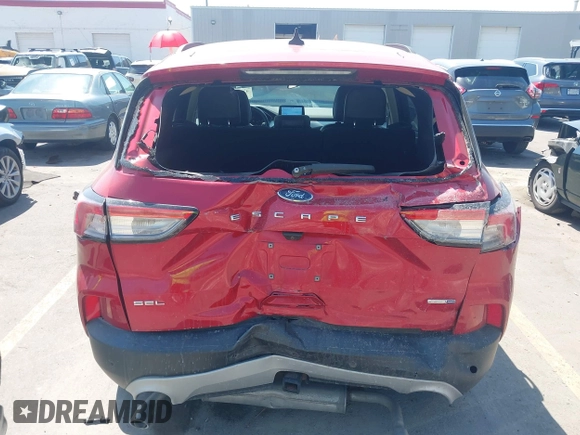 2020 Ford Escape SEL z VIN 1FMCU9H96LUB93983, wystawiony jako IAAI lot #42493510 z przebiegiem 56 675 mil mil oraz . Historia ofert i sprzedaży dostępna na DreamBid. Obrazek 16.