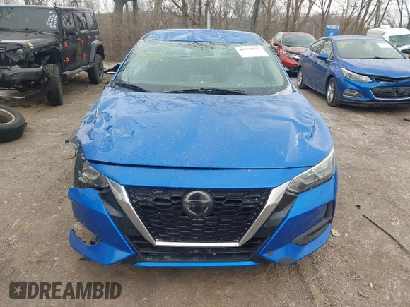 2021 Nissan Sentra SV with VIN 3N1AB8CV0MY271062, listed as a IAAI auction lot 41561631 with 65,999 mi miles and . Bid and sale history available at DreamBid. Image 12.