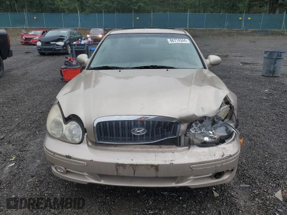 2005 Hyundai Sonata GL with VIN KMHWF25H35A203657, listed as a Copart auction lot 86774344 with 171,850 mi miles and Salvage Title. Bid and sale history available at carsss.com. Image 5.