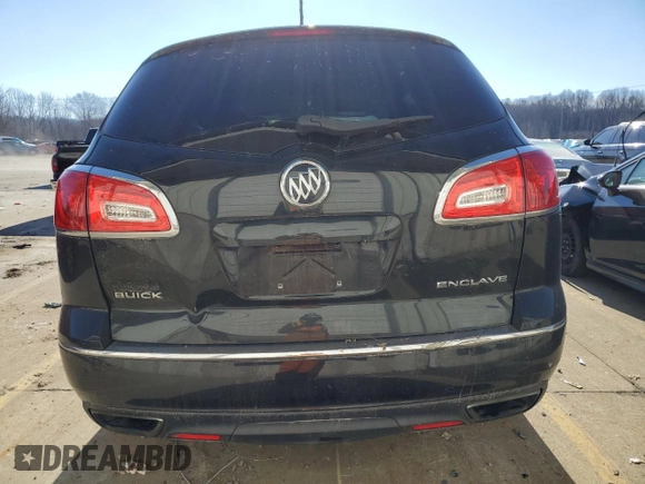 2014 Buick Enclave Convenience with VIN 5GAKRAKD2EJ375542, listed as a Copart auction lot 45338105 with 190,972 mi miles and Salvage Title. Bid and sale history available at carsss.com. Image 6.