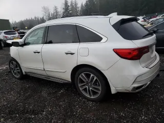 2019 Acura MDX Sport Hybrid w/Advance Pkg with VIN 5J8YD7H77KL000081, listed as a Copart auction lot 82473944 with 0 mi miles and Salvage Title. Bid and sale history available at carsss.com. Image 2.