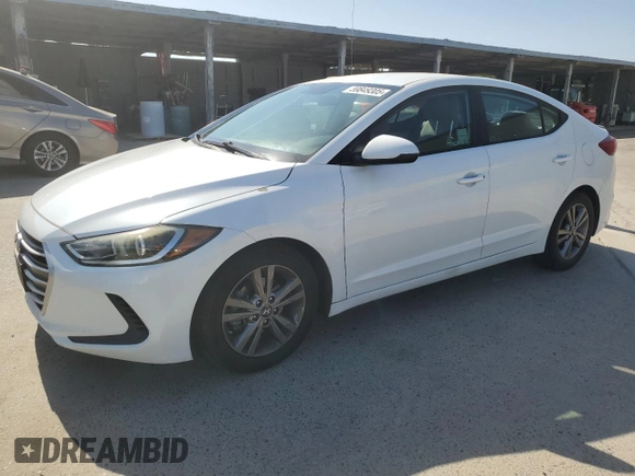 2017 Hyundai Elantra SE with VIN 5NPD84LF3HH134999, listed as a Copart auction lot 59849305 with 90,063 mi miles and Salvage title. Bid and sale history available at DreamBid. Image 1.