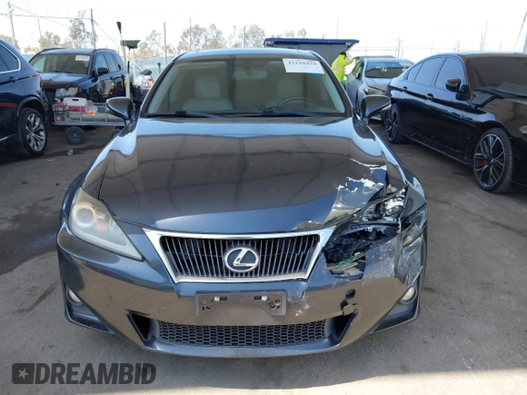 2011 Lexus IS 250 with VIN JTHCF5C20B5049984, listed as a IAAI auction lot 42218429 with 132,347 mi miles and . Bid and sale history available at DreamBid. Image 12.
