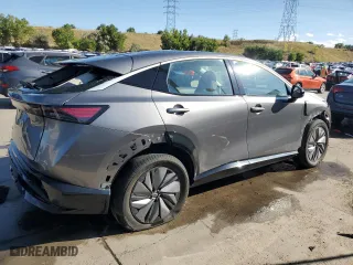 2023 Nissan ARIYA ENGAGE with VIN JN1AF0BA4PM408063, listed as a Copart auction lot 72564484 with 5,052 mi miles and Salvage Title. Bid and sale history available at carsss.com. Image 3.