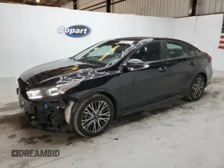 2023 Kia Forte GT-Line with VIN 3KPF54AD8PE573587, listed as a Copart auction lot 54134855 with 56,731 mi miles and Clean Title. Bid and sale history available at carsss.com. Image 1.