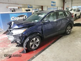 2020 Honda CR-V LX with VIN 2HKRW2H24LH618436, listed as a Copart auction lot 52533205 with 74,829 mi miles and Salvage Title. Bid and sale history available at carsss.com. Image 1.