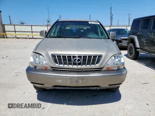 1999 Lexus RX 300 Luxury SUV with VIN JT6HF10U1X0042687, listed as a Copart auction lot 52111255 with 266,860 mi miles and Clean Title. Bid and sale history available at carsss.com. Image 5.