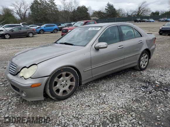 2006 Mercedes-Benz C 280 Luxury with VIN WDBRF54H06F741868, listed as a Copart auction lot 80679604 with 248,120 mi miles and Salvage Title. Bid and sale history available at DreamBid. Image 1.