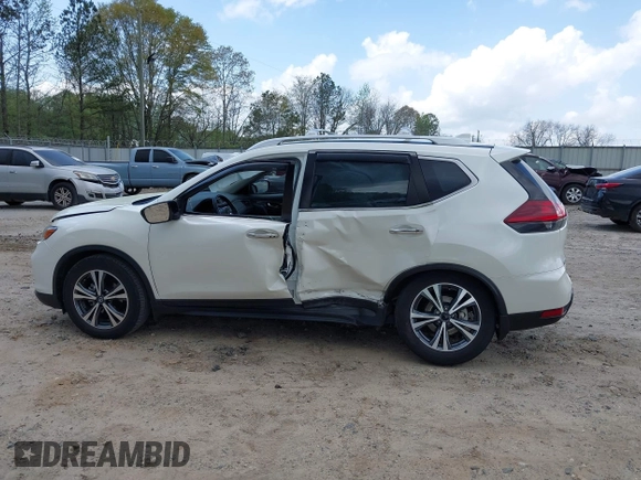 2019 Nissan Rogue SV with VIN JN8AT2MT6KW258099, listed as a IAAI auction lot 41951643 with 38,782 mi miles. Bid and sale history available at carsss.com. Image 6.