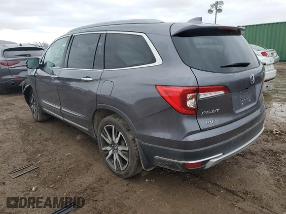 2021 Honda Pilot Touring 8-Passenger with VIN 5FNYF5H91MB023571, listed as a Copart auction lot 81325294 with Not Provided miles and Salvage Title. Bid and sale history available at DreamBid. Image 2.