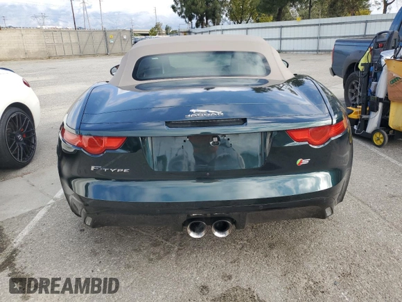2015 Jaguar F-Type S with VIN SAJWA6FC9F8K14539, listed as a Copart auction lot 48292804 with 46,068 mi miles and . Bid and sale history available at DreamBid. Image 6.