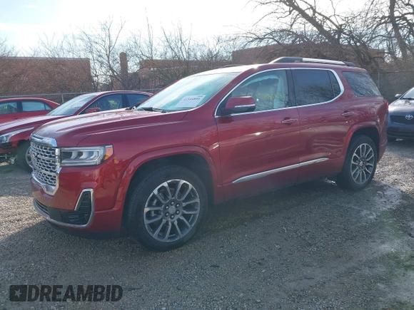 2022 GMC Acadia Denali with VIN 1GKKNPLS3NZ137375, listed as a IAAI auction lot 41544891 with 6,403 mi miles. Bid and sale history available at carsss.com. Image 15.