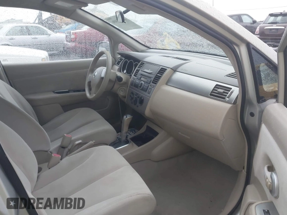 2007 Nissan Versa 1.8 SL with VIN 3N1BC11E97L445174, listed as a IAAI auction lot 41493406 with 75,479 mi miles. Bid and sale history available at carsss.com. Image 5.