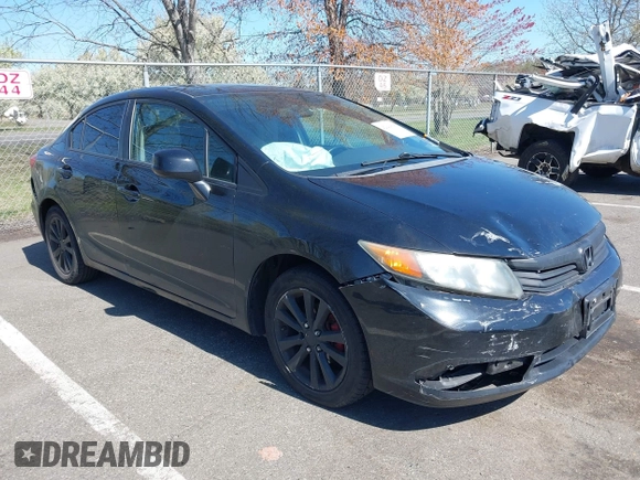 2012 Honda Civic EX-L with VIN 19XFB2F95CE300263, listed as a IAAI auction lot 42044135 with 109,599 mi miles and . Bid and sale history available at DreamBid. Image 1.