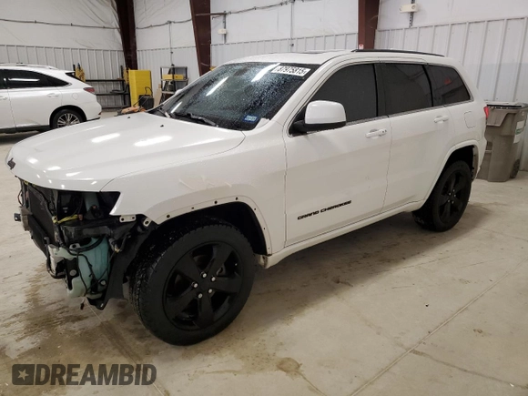 2015 Jeep Grand Cherokee Laredo with VIN 1C4RJFAG5FC150180, listed as a Copart auction lot 87975815 with 130,952 mi miles and Salvage Title. Bid and sale history available at carsss.com. Image 1.