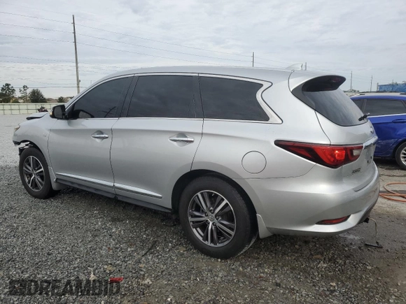 2019 Infiniti QX60 Luxe with VIN 5N1DL0MN7KC526315, listed as a Copart auction lot 88899785 with 142,872 mi miles and Salvage Title. Bid and sale history available at DreamBid. Image 2.