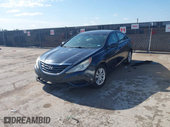2011 Hyundai Sonata GLS with VIN 5NPEB4AC3BH295245, listed as a IAAI auction lot 42110670 with 213,643 mi miles and . Bid and sale history available at DreamBid. Image 2.
