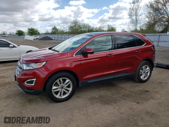 2016 Ford Edge SEL z VIN 2FMPK3J93GBB80120, wystawiony jako Copart lot #56124735 z przebiegiem 104 706 mil mil oraz Szkoda całkowita • Salvage title. Historia ofert i sprzedaży dostępna na DreamBid. Obrazek 1.