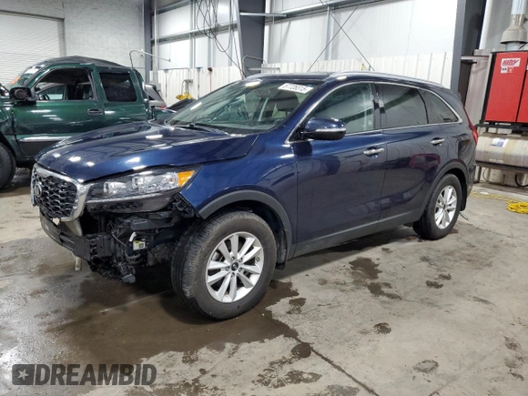2019 Kia Sorento LX z VIN 5XYPG4A38KG526156, wystawiony jako Copart lot #57728315 z przebiegiem 170 714 mil mil oraz Nie do naprawy • Non repairable. Historia ofert i sprzedaży dostępna na DreamBid. Obrazek 1.