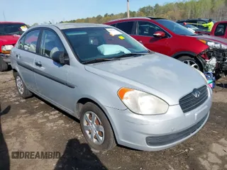 2009 Hyundai Accent Auto GLS with VIN KMHCM46C69U316790, listed as a IAAI auction lot 41883763 with 182,647 mi miles. Bid and sale history available at carsss.com. Image 1.