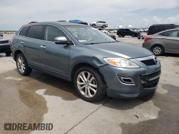 2012 Mazda CX-9 Grand Touring with VIN JM3TB2DA0C0368292, listed as a Copart auction lot 61207135 with 290,602 mi miles and Salvage title. Bid and sale history available at DreamBid. Image 4.