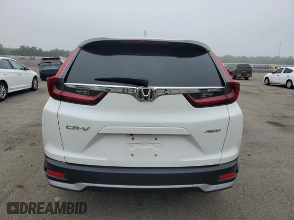 2020 Honda CR-V with VIN NY77515, listed as a Copart auction lot 55451825 with 32,672 mi miles and Salvage title. Bid and sale history available at DreamBid. Image 6.