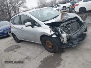 2014 Nissan Note SV with VIN 3N1CE2CP6EL368411, listed as a IAAI auction lot 41488313 with 121,039 mi miles and . Bid and sale history available at DreamBid. Image 1.