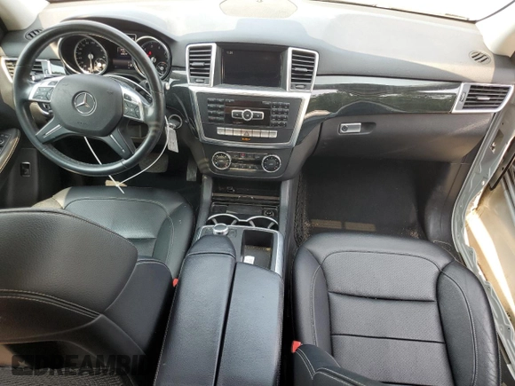 2015 Mercedes-Benz M 350 with VIN 4JGDA5JB7FA592524, listed as a Copart auction lot 58702095 with 109,977 mi miles and Salvage title. Bid and sale history available at DreamBid. Image 8.