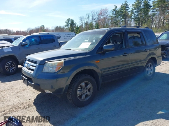 2006 Honda Pilot EX with VIN 2HKYF18446H522723, listed as a IAAI auction lot 42144216 with 159,564 mi miles and . Bid and sale history available at DreamBid. Image 2.