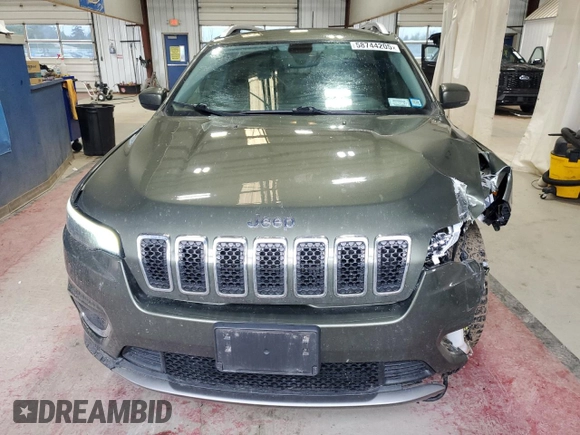 2020 Jeep Cherokee Limited z VIN 1C4PJMDN8LD539794, wystawiony jako Copart lot #58744205 z przebiegiem 57 818 mil mil oraz Szkoda całkowita • Salvage title. Historia ofert i sprzedaży dostępna na DreamBid. Obrazek 5.