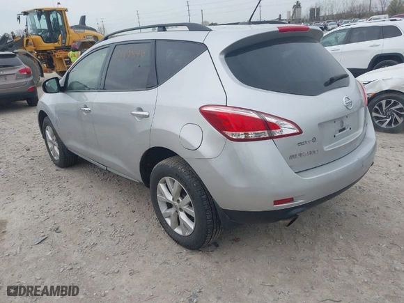 2014 Nissan Murano S with VIN JN8AZ1MU6EW416687, listed as a IAAI auction lot 42015846 with 221,252 mi miles. Bid and sale history available at carsss.com. Image 3.