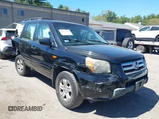 2007 Honda Pilot LX with VIN 2HKYF18147H531901, listed as a IAAI auction lot 42133424 with 159,767 mi miles and . Bid and sale history available at carsss.com. Image 1.