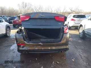 2015 Kia Optima LX with VIN 5XXGM4A71FG401974, listed as a IAAI auction lot 41781582 with 168,482 mi miles and . Bid and sale history available at DreamBid. Image 16.